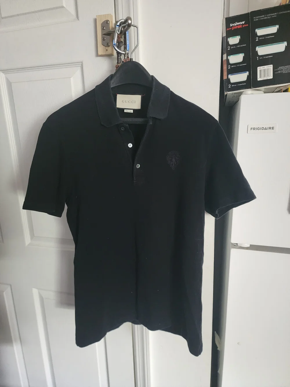 Gucci Black Polo Shirt